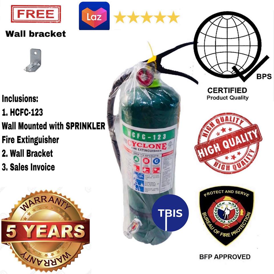 HCFC-123 CLEAN AGENT Portable Type with Sprinkler