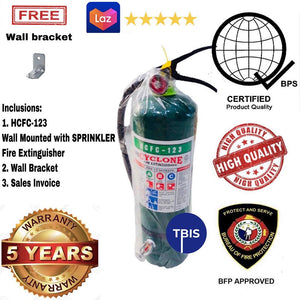 HCFC-123 CLEAN AGENT Portable Type with Sprinkler
